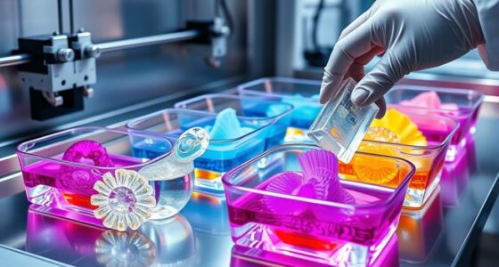 top wash stations for resin