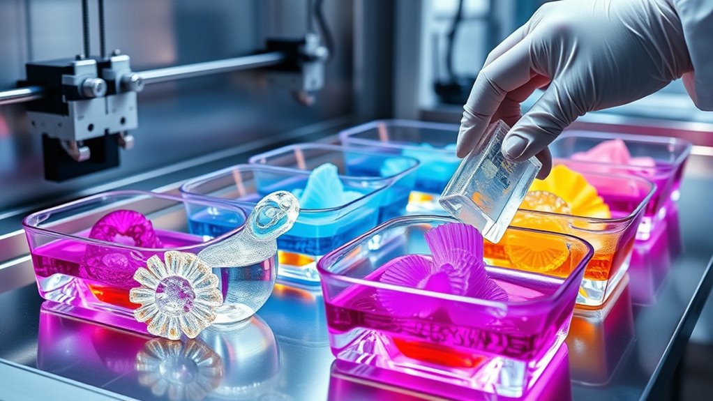 top wash stations for resin