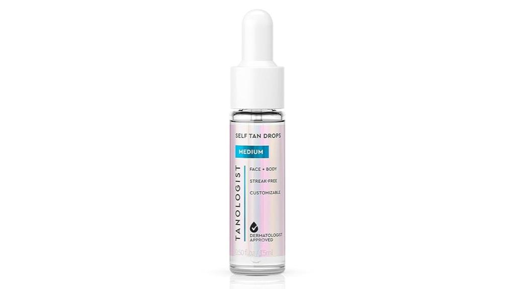 travel sized self tanning drops