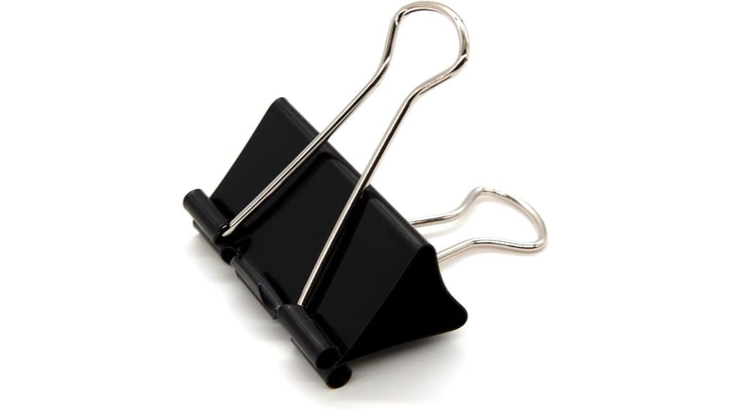 twenty four large binder clips