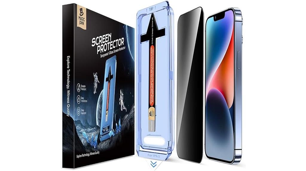 two pack iphone screen protectors