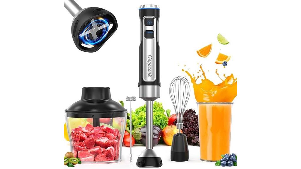 versatile 5 in 1 hand blender