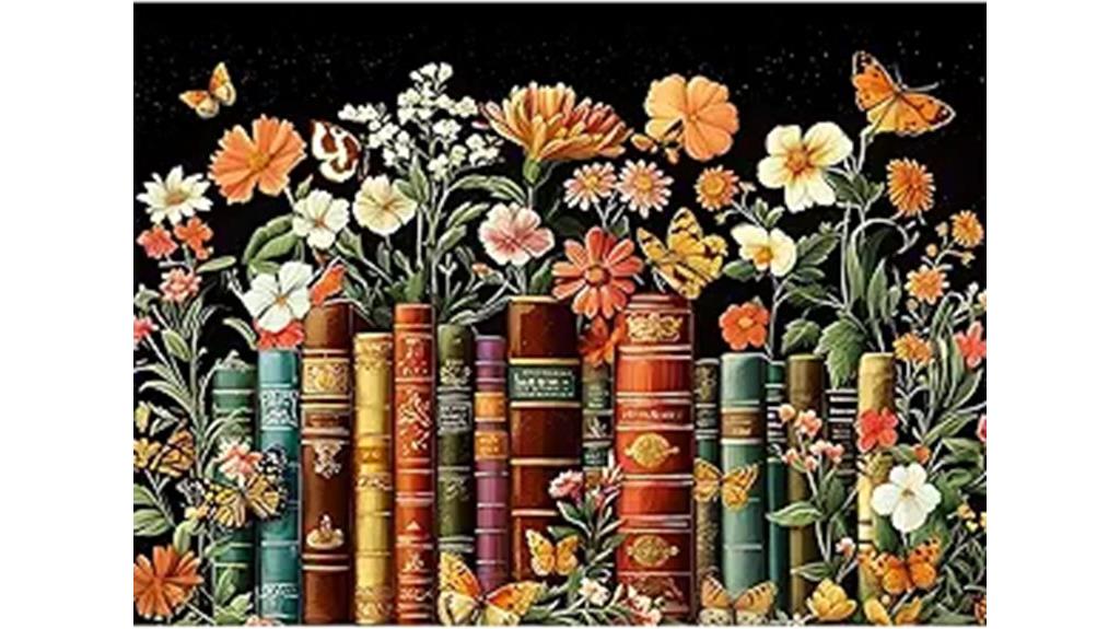 vintage wildflower puzzle