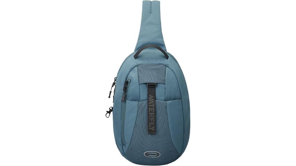 waterfly rfid crossbody bag