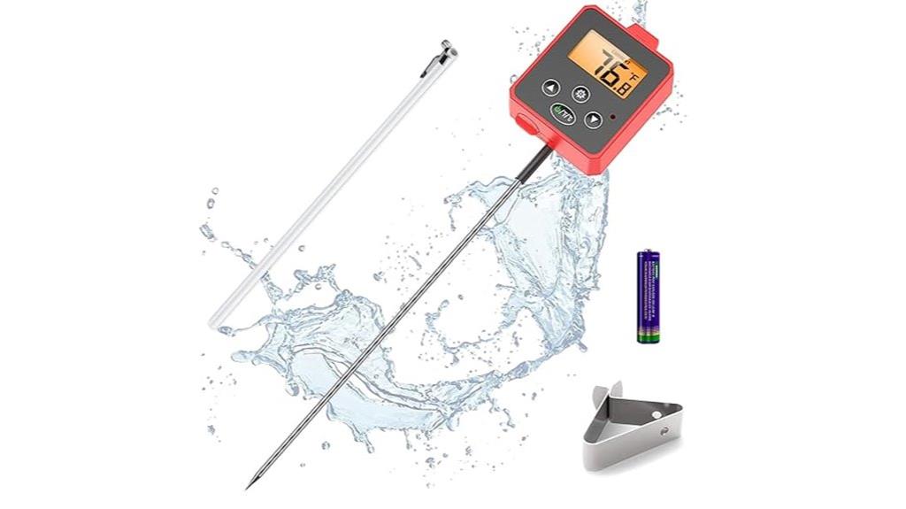waterproof digital candy thermometer