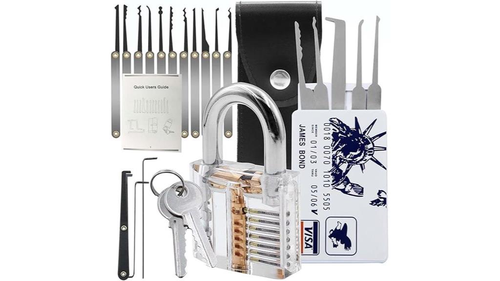 weatherproof door lock set