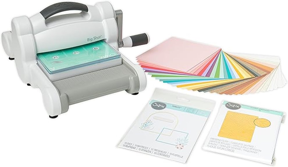 white grey sizzix big shot