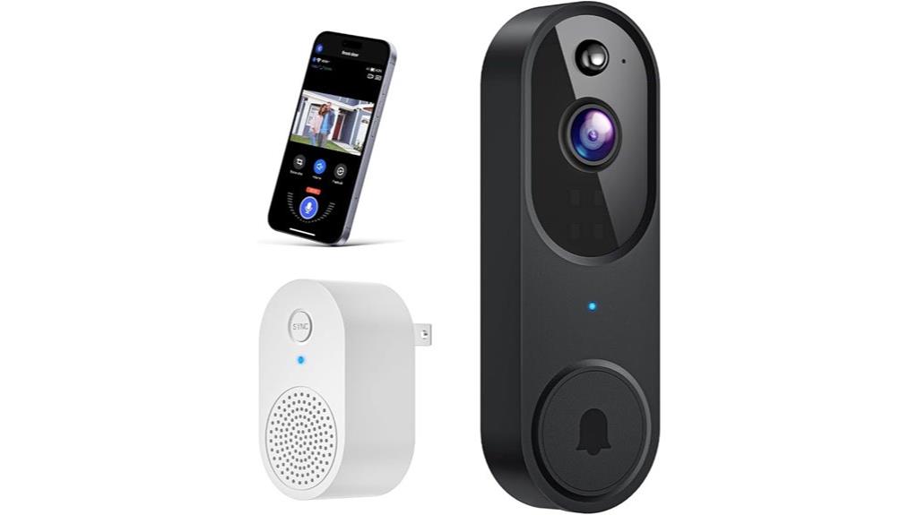 wireless battery doorbell camera