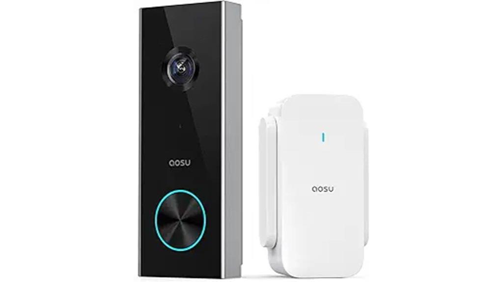 wireless battery doorbell camera