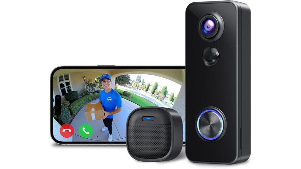 wireless doorbell with camera