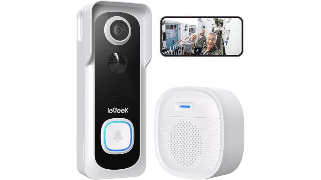 wireless doorbell with camera