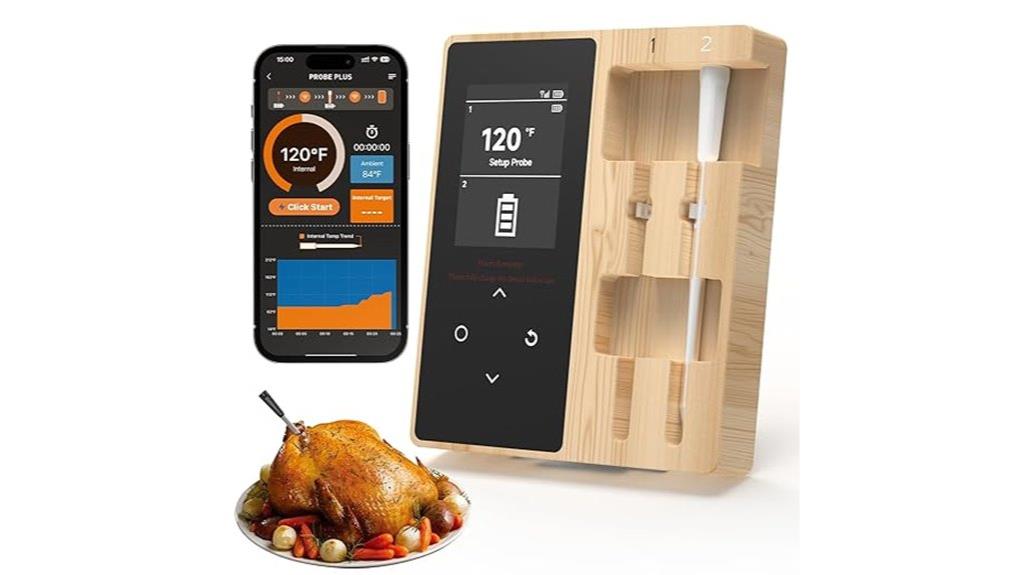 wireless dual probe thermometer