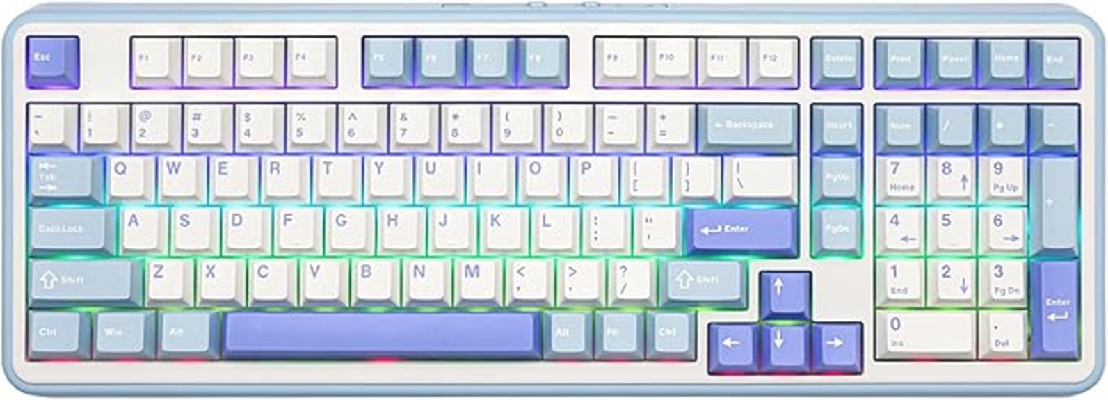 wireless mechanical keyboard features