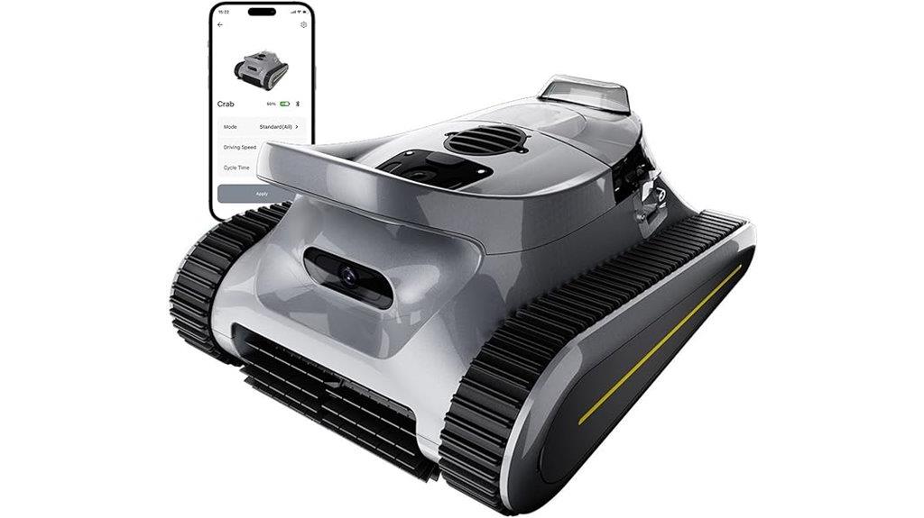 wireless pool cleaning robot