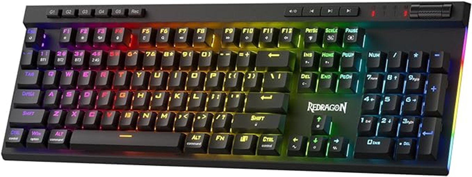 wireless rgb gaming keyboard