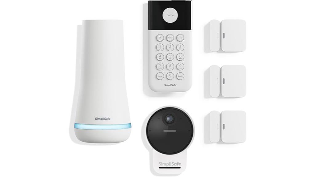 wireless security system with outdoor camera