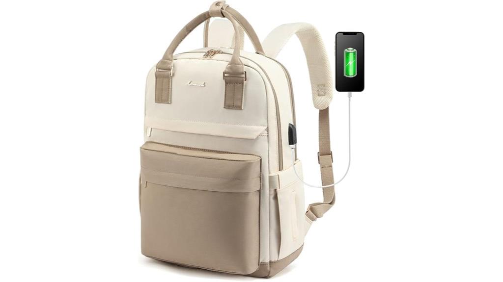 women s 15 6 backpack with usb