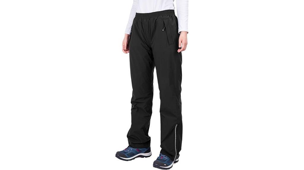 women s waterproof rain pants