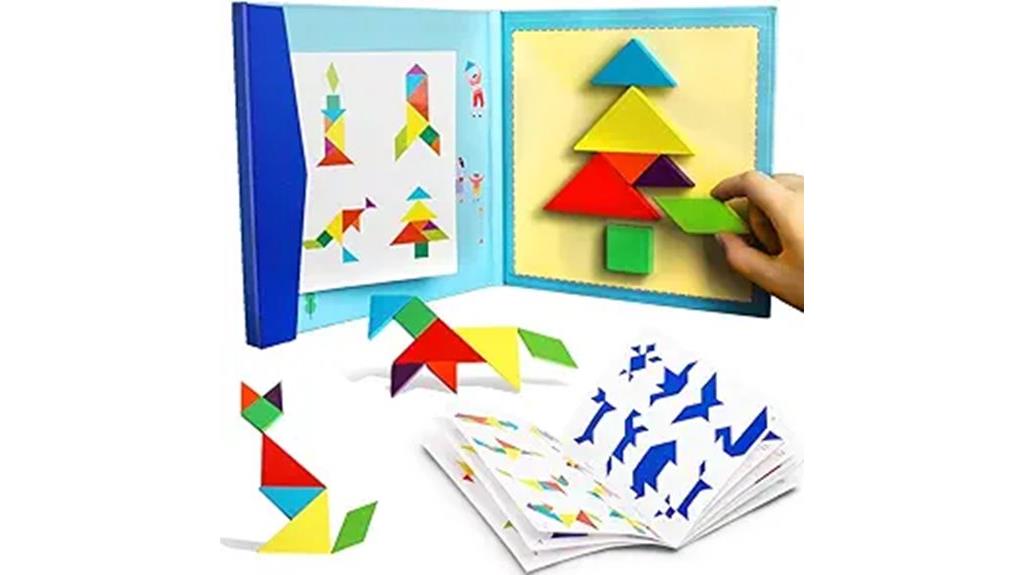 wooden kid s tangram puzzle