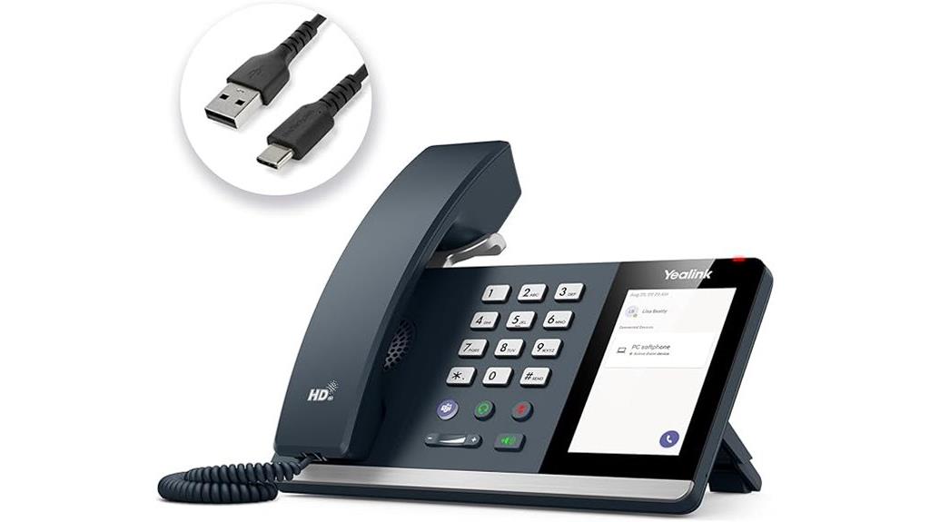 yealink teams desk phone
