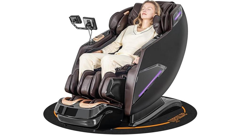 zero gravity shiatsu recliner