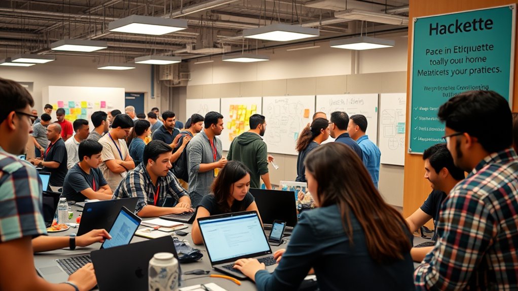 hackathon etiquette and tips