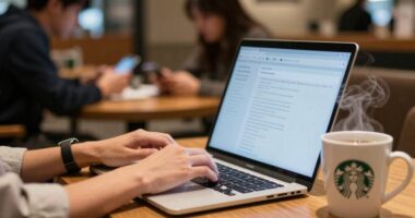 avoid public wi fi risks