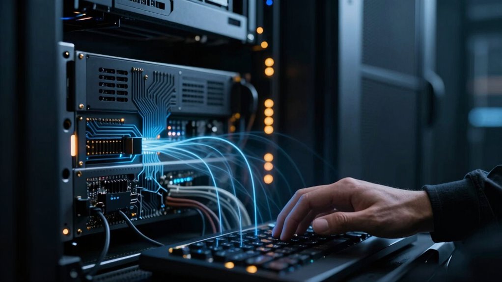 data theft via side channels