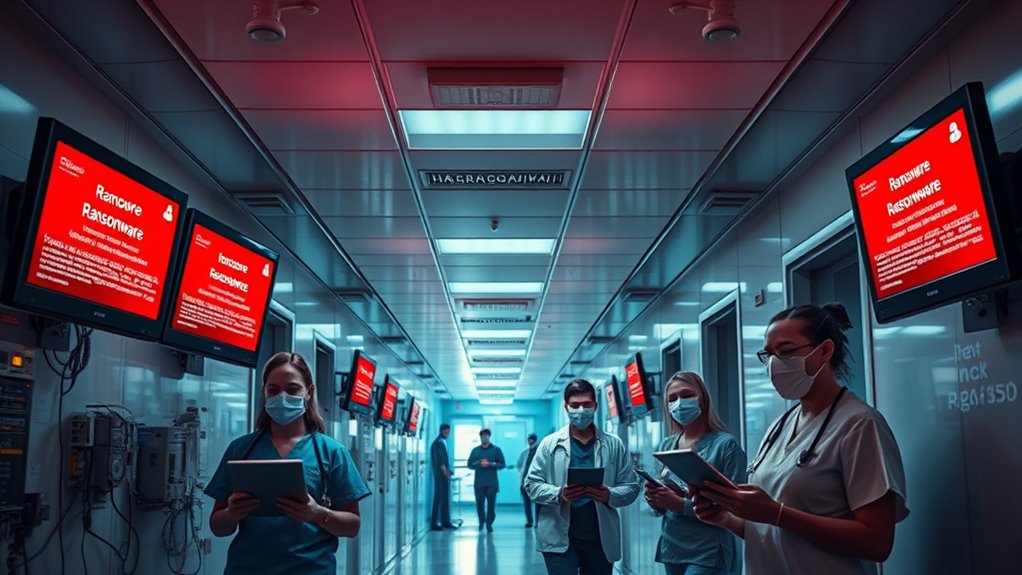 hospitals face ransomware threats