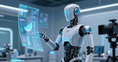 self learning ai robots