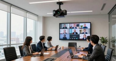 enhanced hybrid meeting cameras