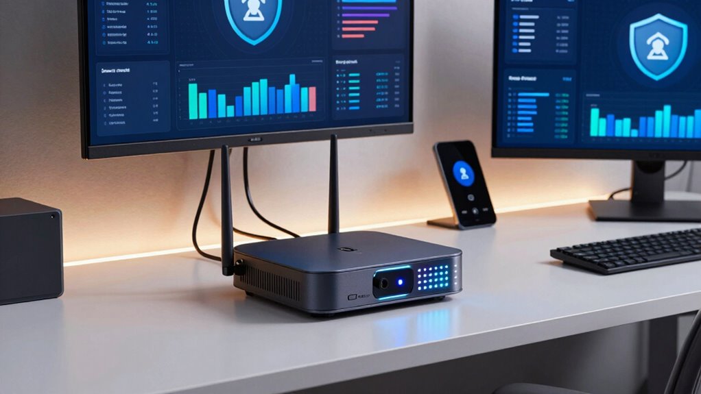 layered home network security