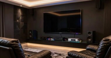 luxury home audio setup