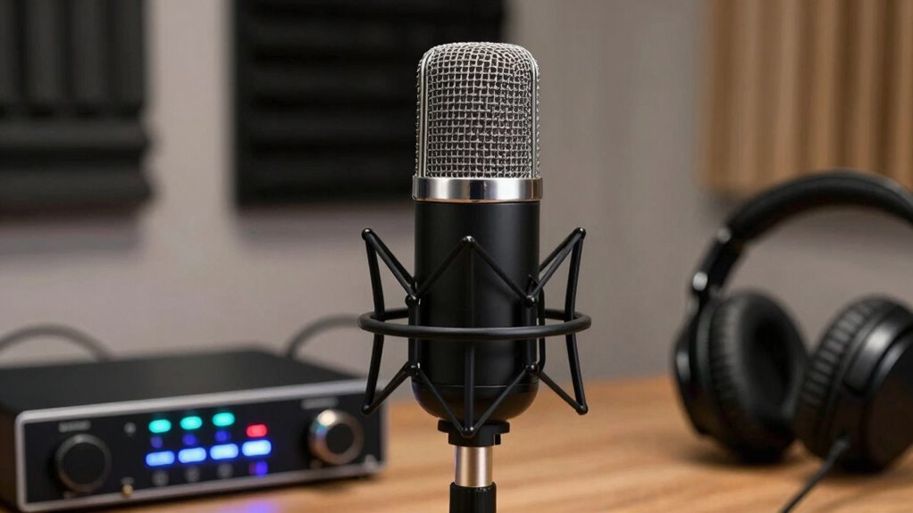 microphone placement and acoustic treatment