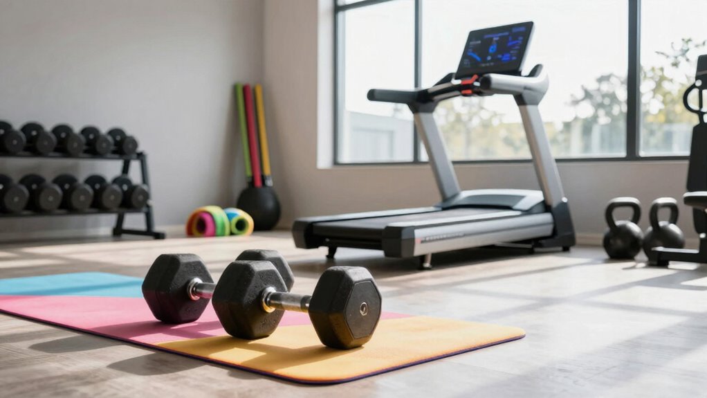 smart home gym equipment selection