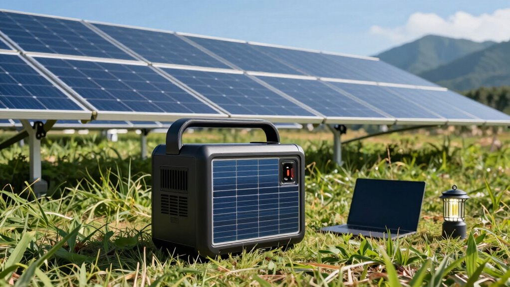 solar generator capacity portability maintenance