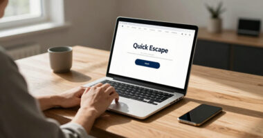 Vancouver PD website features Quick Escape button that wipes itself from history