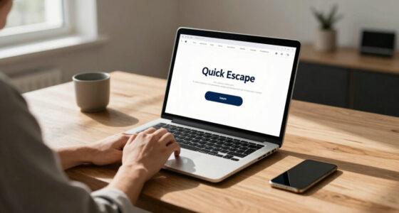 Vancouver PD website features Quick Escape button that wipes itself from history