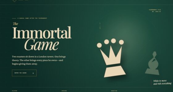 The Immortal Game — London, 1851 (FABLE/175)